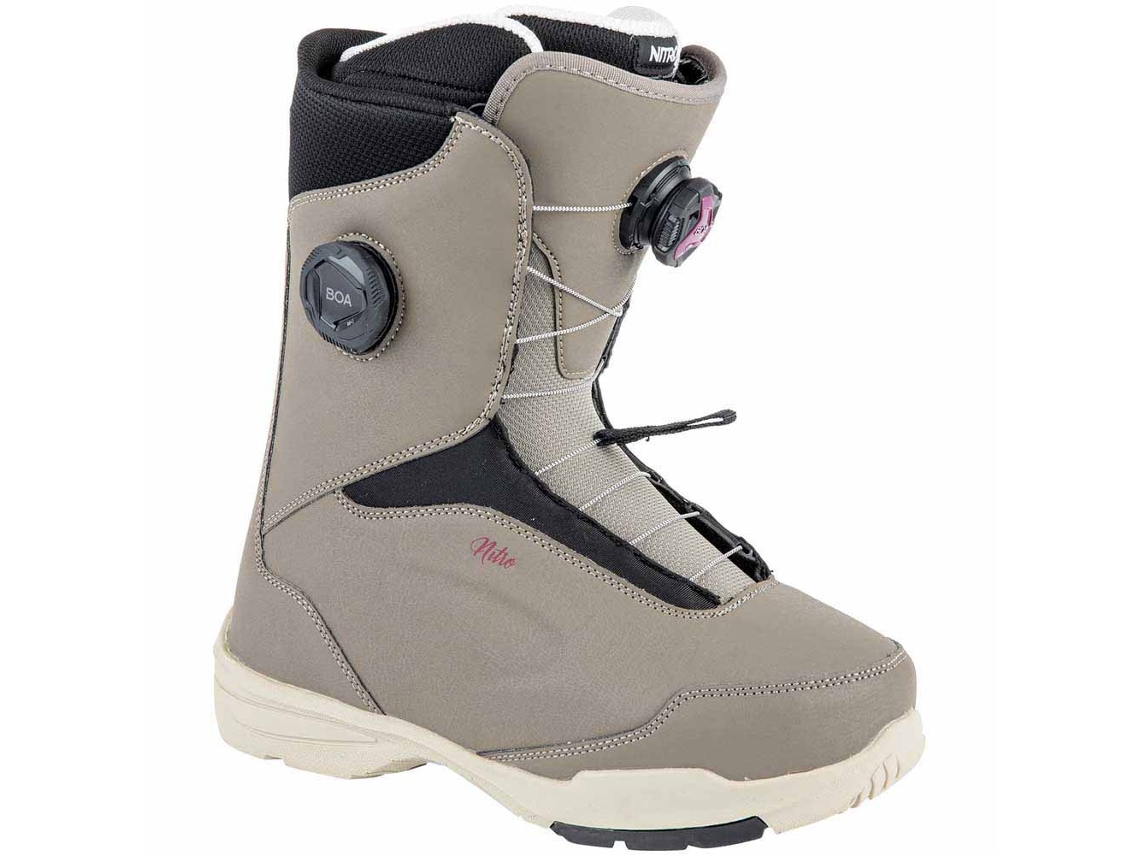 NITRO Botas De Snowboard Femininas Scala Boa Cinzento 23.5
