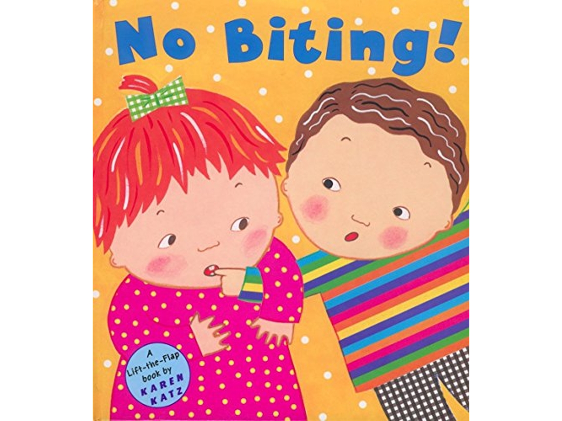 Livro No Biting! de Karen Katz (Inglês)