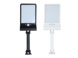 Lâmpada solar 48LED com controle remoto sensor de movimento IP65 jardim parede 3 modos | S/MARCA