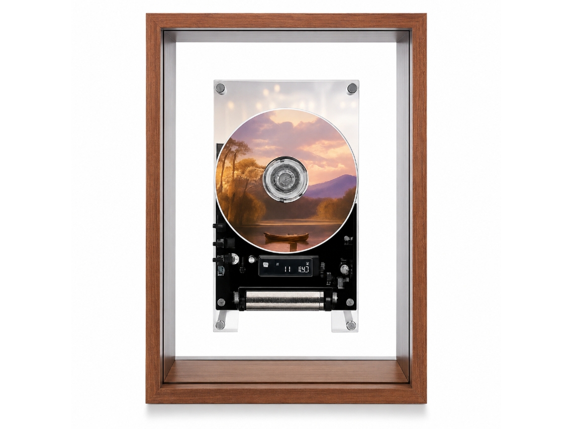 Moldura Áudio Bluetooth Com Leitor De Cd