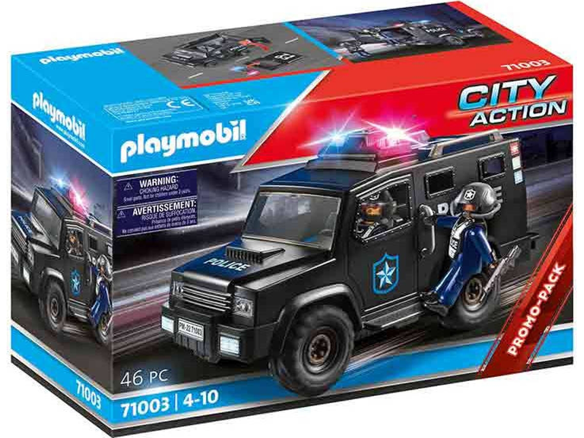 PLAYMOBIL PLAYMOBIL City Action: Camião Forças Especiais (Idade Mínima: 4)