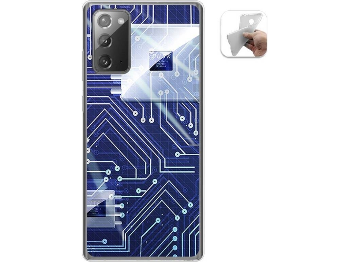Capa Samsung Galaxy Note 20 TUMUNDOSMARTPHONE Circuito Multicor
