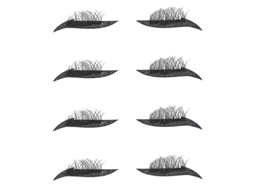 4 Pares De Adesivos Para Cílios De Maquiagem Allinless