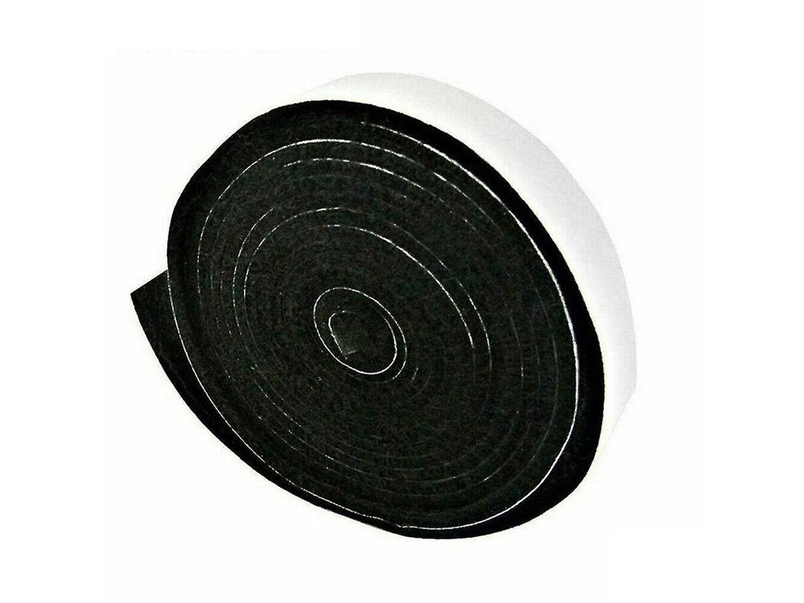 Selo adesivo para churrasqueira S/MARCA, alta resistência ao calor, fibra refratária, 2.0cmx2.5m