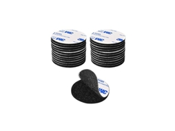 Fita Adesiva Dupla Face Extra Forte 3m, Preta Reutilizável Para Diy/molduras De Fotos, 20 Peças