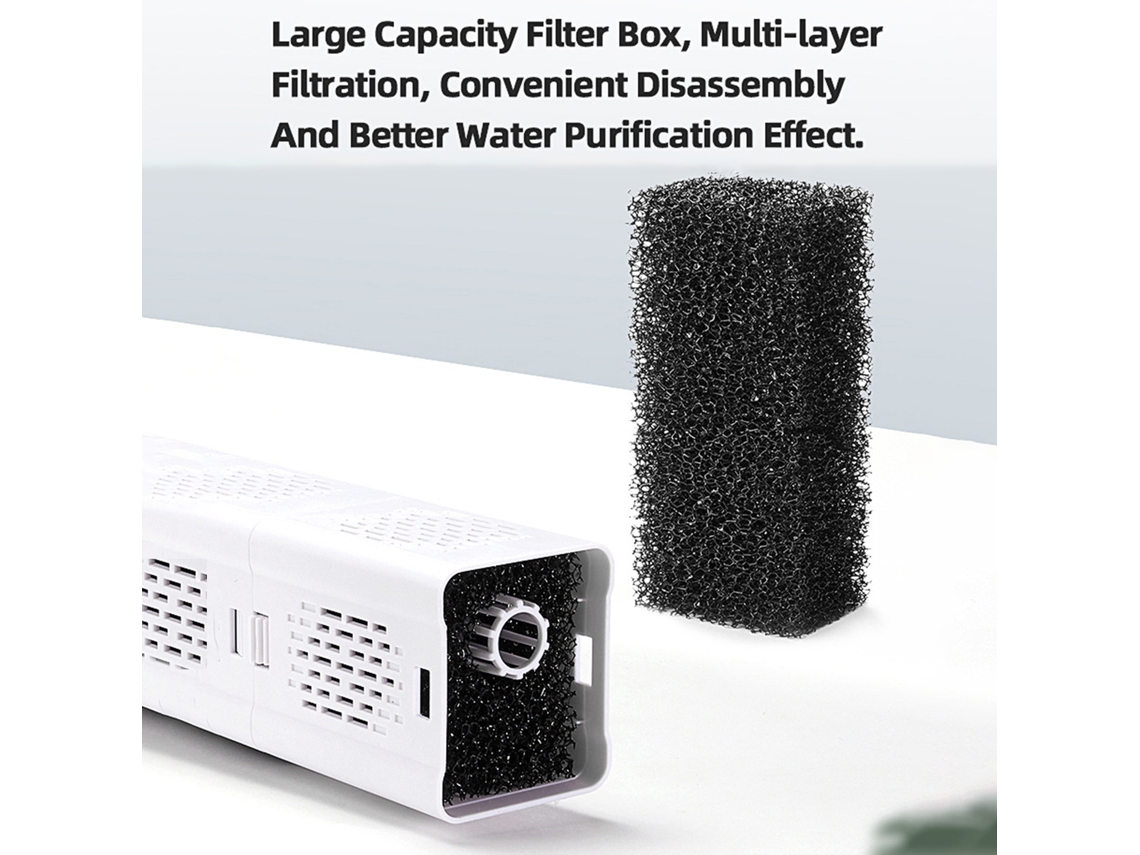 Filtro Para Aquário Laxiscreed Com Fluxo Ajustável E Silencioso De Baixo Ruído