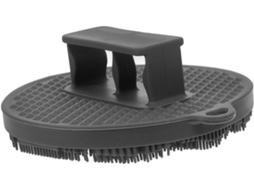 Lurelia Acessório De Duche Com Escova De Silicone Para Banho, Dupla Face, Pega Ergonómica E Cor Cinzento
