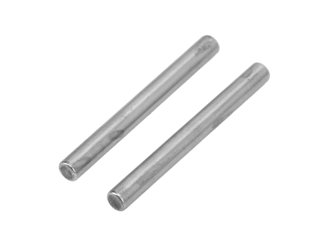 2pcs Pino De Hinge Plug Do Braço Superior Dianteiro De Aço Para Carro Rc Zd Racing Ex 07 1/7 Suspensão
