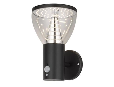 Aplique Solar Moderno Led | 600 Lúmens | 2700 milhões | Sensor Movimento Crepuscular Rextech