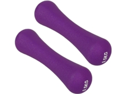 Conjunto de 2 Halteres Milisten, Plástico, Resistente, para Crianças
