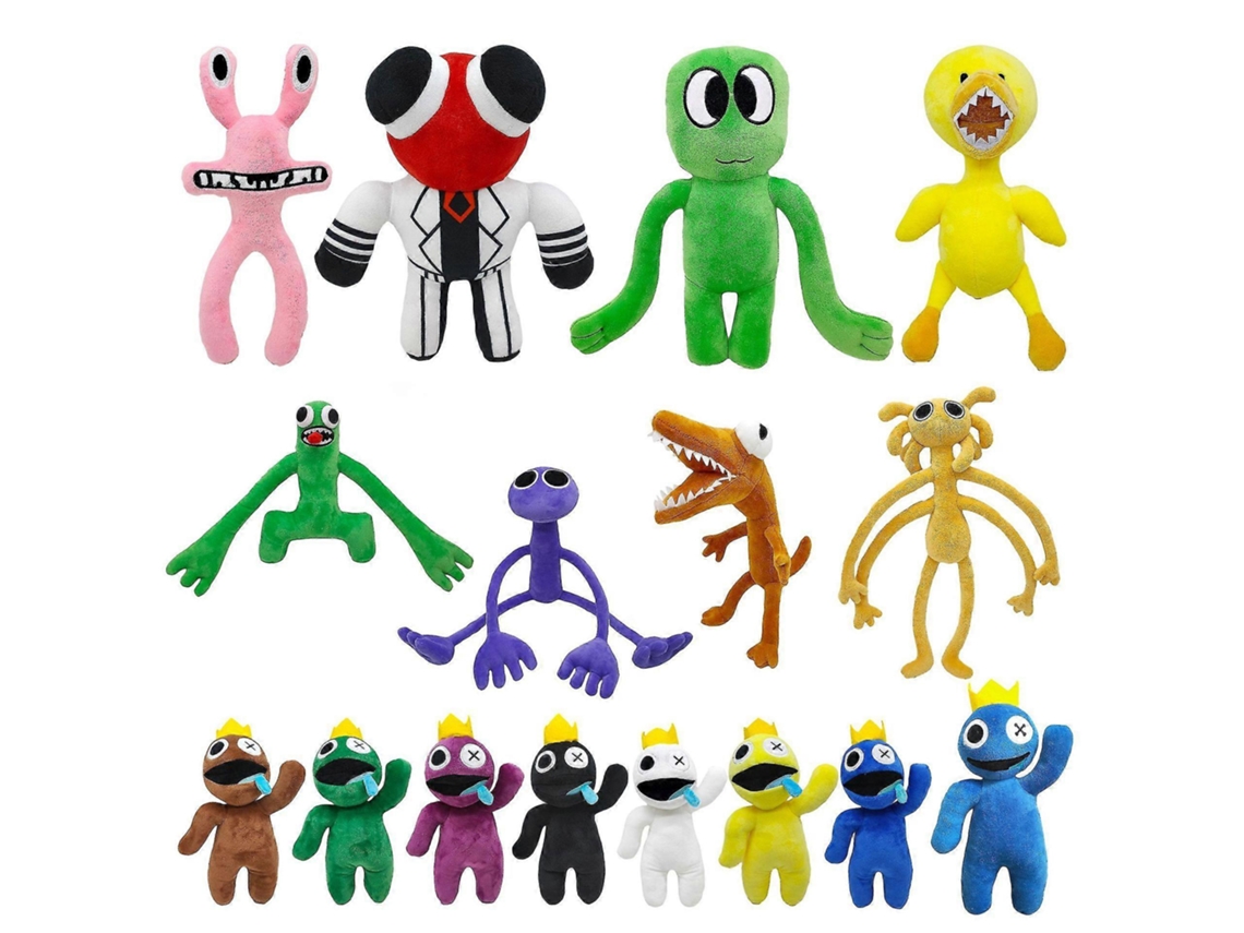 Peluche De Personagem Colorida Com Coroa