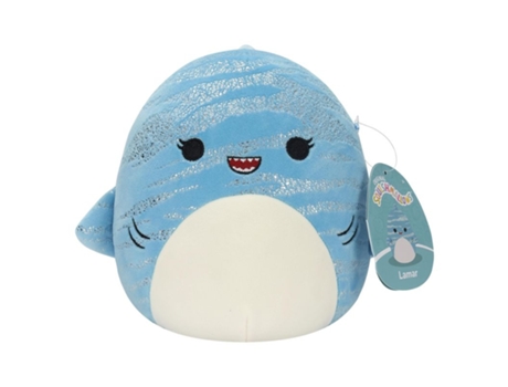 Squishmallows Peluche 36cm De Lamar El Tiburón Ballena Azul Squif36 Lamar P23toy Partner