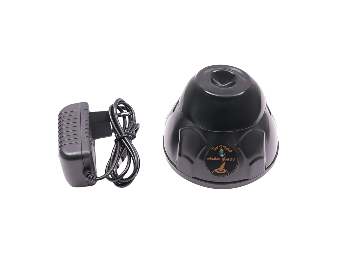 Misturador Vortex Mini, Alta Velocidade 5200 Rpm, Interruptor Touch, Preto