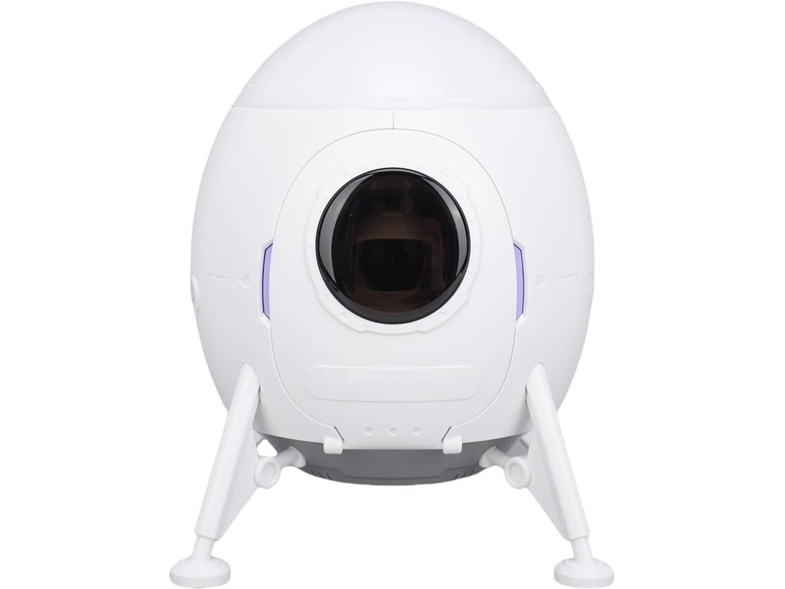 Lâmpada de projeção com Bluetooth de alta potência e design exclusivo.