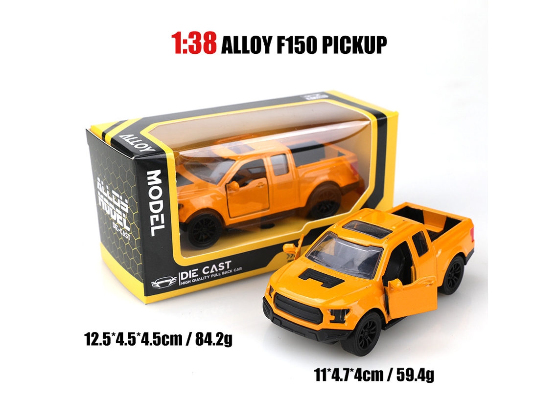 Miniatura de Carro em Escala 1/38, Modelo de Carro Clássico, Brinquedo Infantil. MDUG