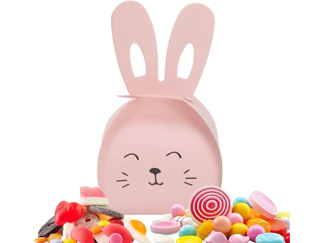 Kits De Páscoa Para Presente - Decoração Divertida De Primavera Com Coelho