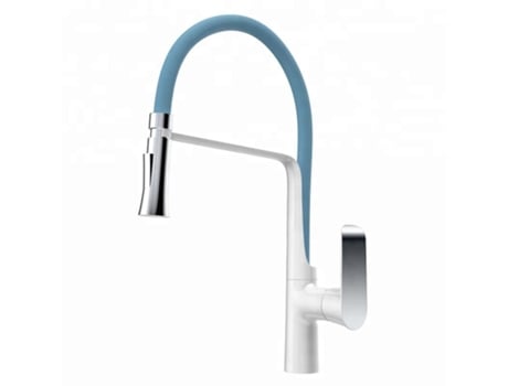 Torneira De Cozinha 206 Blanc Et Bleu Coleção Argolide Hudor