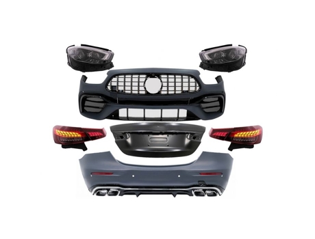 Kit De Conversão De Carroceria Para Mercedes E W213 16 19 Para Look E63s Facelift 2020
