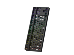 Teclado Mecânico Gamer Sem Fio Tri-mode Iblancod C87 Com 87 Teclas, Bt, Fio, 2.4ghz E Keycaps Pudding De Abs
