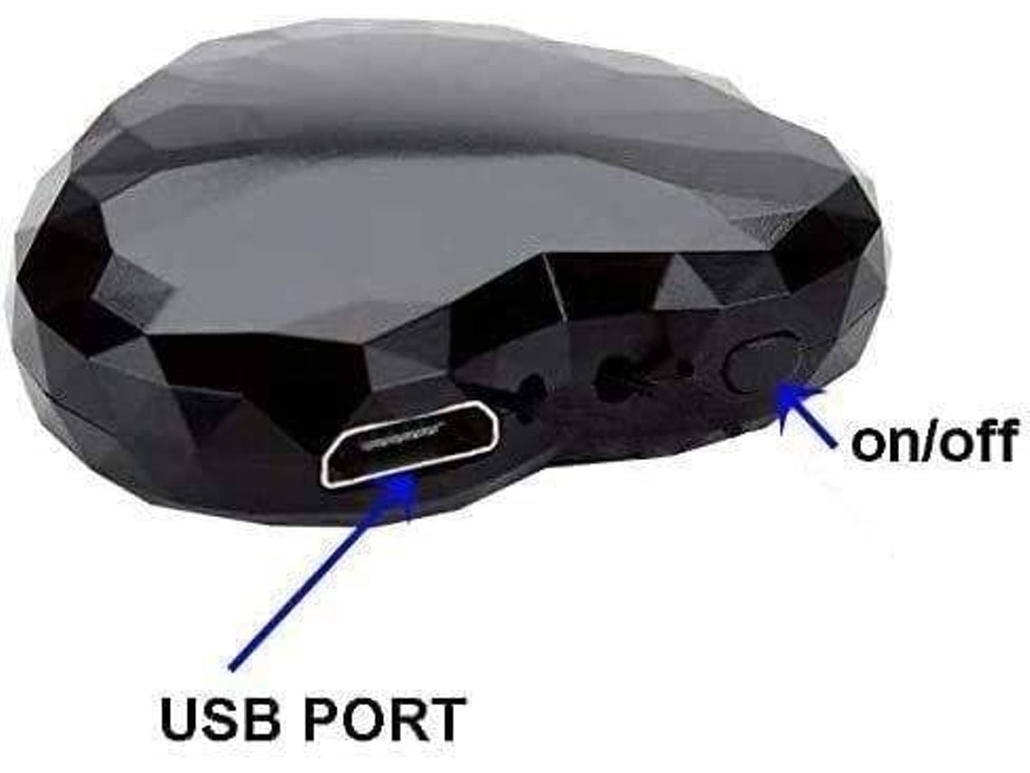 Mini Pingente Pequeno Chaveiro Dispositivo de Gravação Colar em Forma de Coração Gravador Ativado Por Voz U Disk- 16Gbpreto