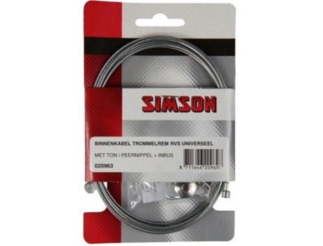 Inner Cable Drum Brake 225 Cm Stainless Steel Silver SIMSON