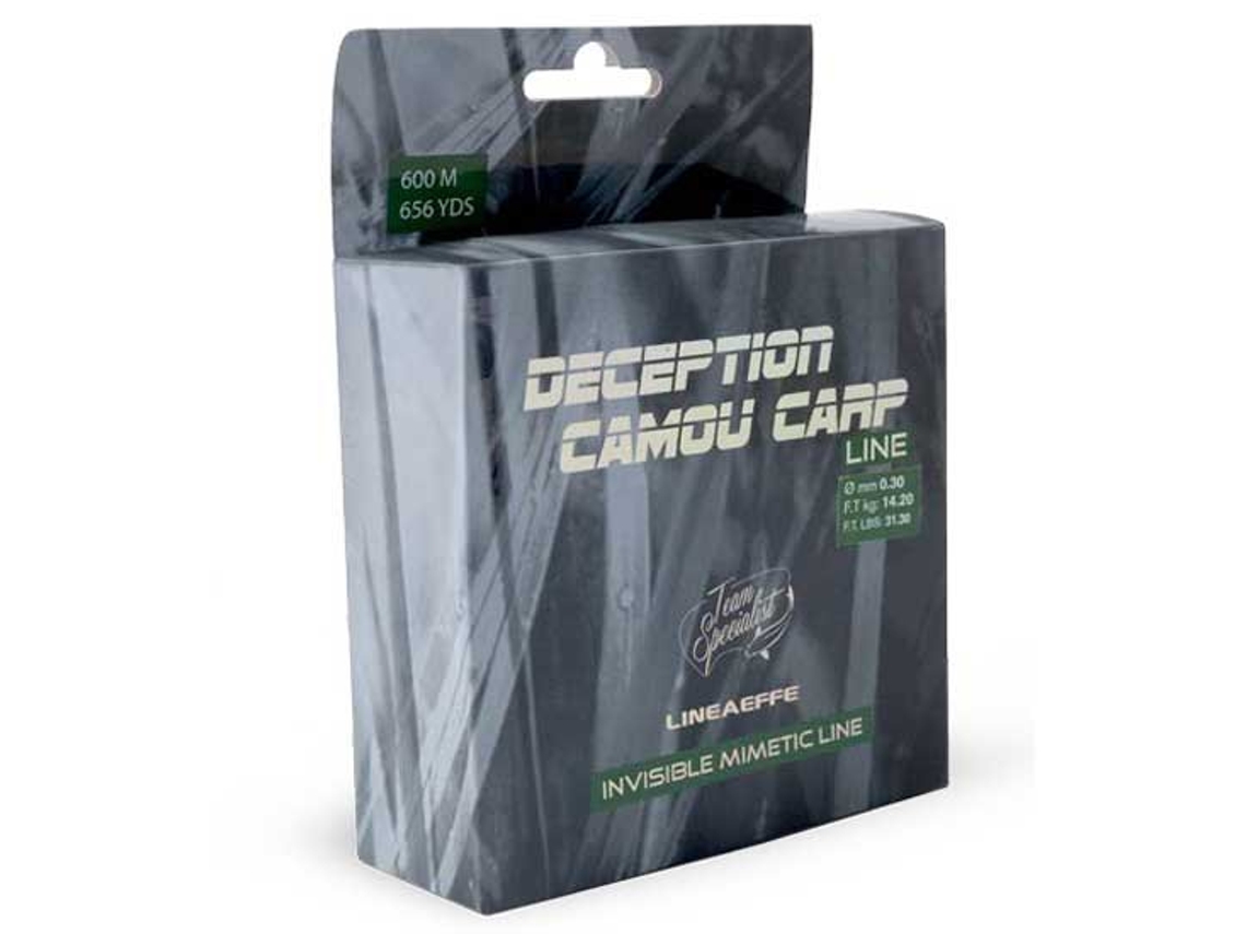 Linha LINEAEFFE Linha carpfishing deception camou