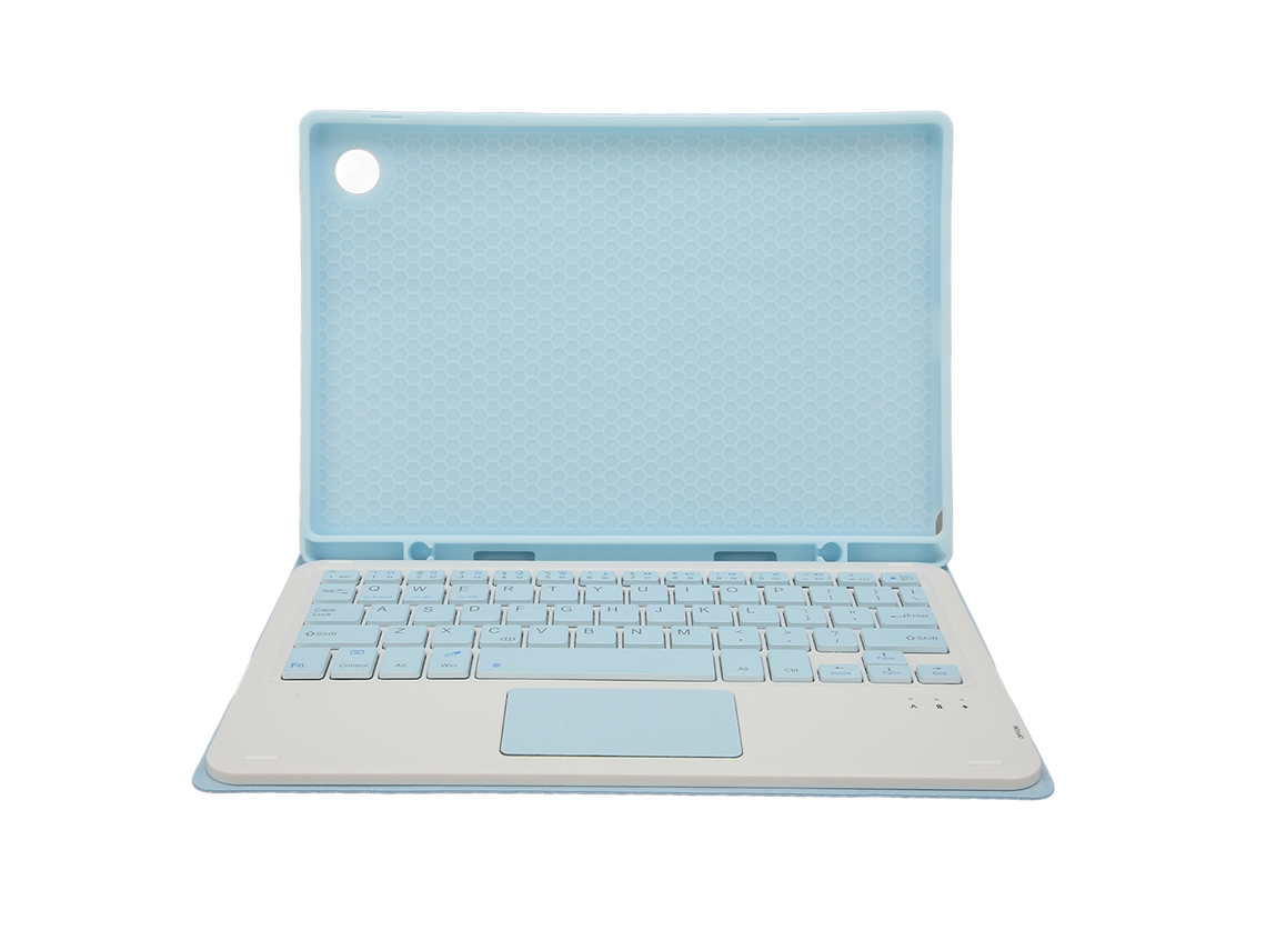 Capa De Teclado Para Tablet Com Touchpad Desmontável Magnético Do Modelo 2022 Samsung Galaxy Tab A8 De 10.5"