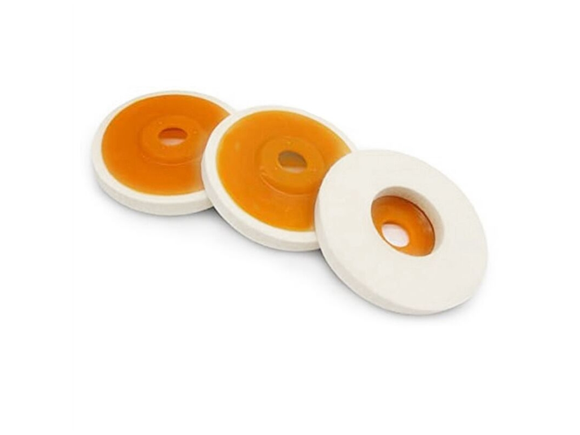 Disco De Polimento Para Esmerilhadeira, 4 Peças, 5 Polegadas, Feltro De Lã, Para Furadeira