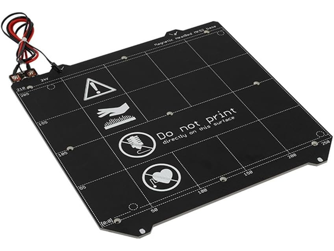 Placa De Construção Prusa I3 Mk3s, Mesa Aquecida Magnética De 24v, 3 3 52 Polegadas, Impressora 3d.