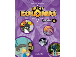 Livro Great Explorers 4. Class Book Pack de Nina Lauder e Suzanne Torres (Espanhol)
