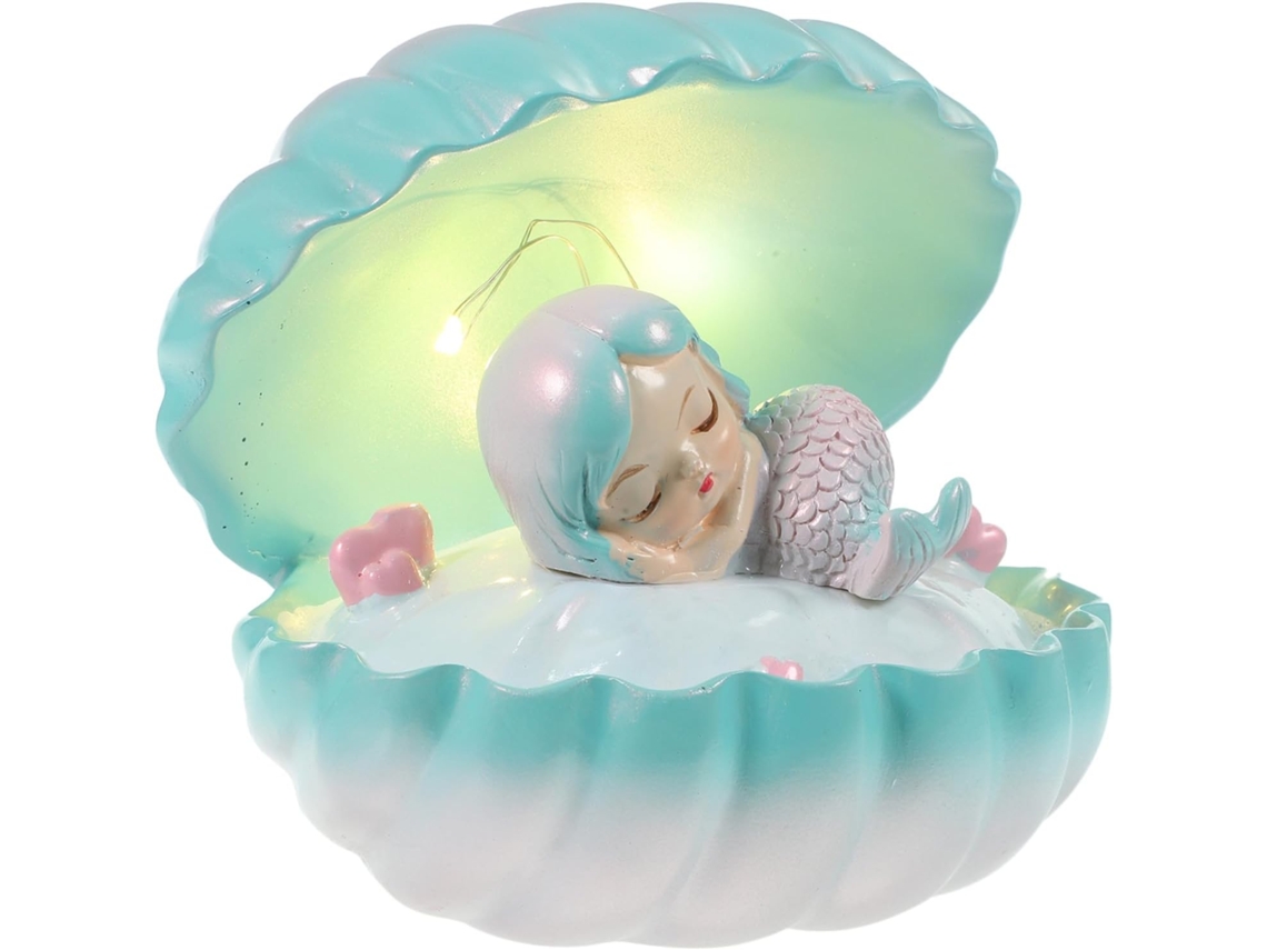 Luminária Noturna Estética Lâmpada Led Com Design Delicado E Leve Em