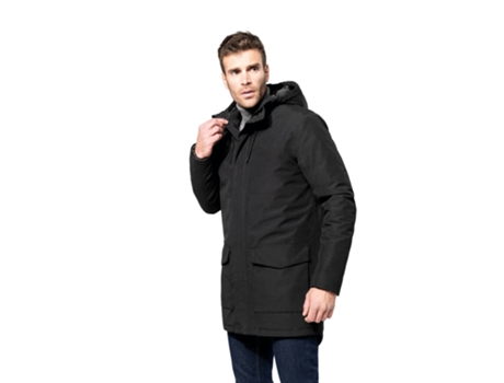 Casaco Impermeável para Homem KARIBAN PREMIUM (3XL - Poliéster - Preto)