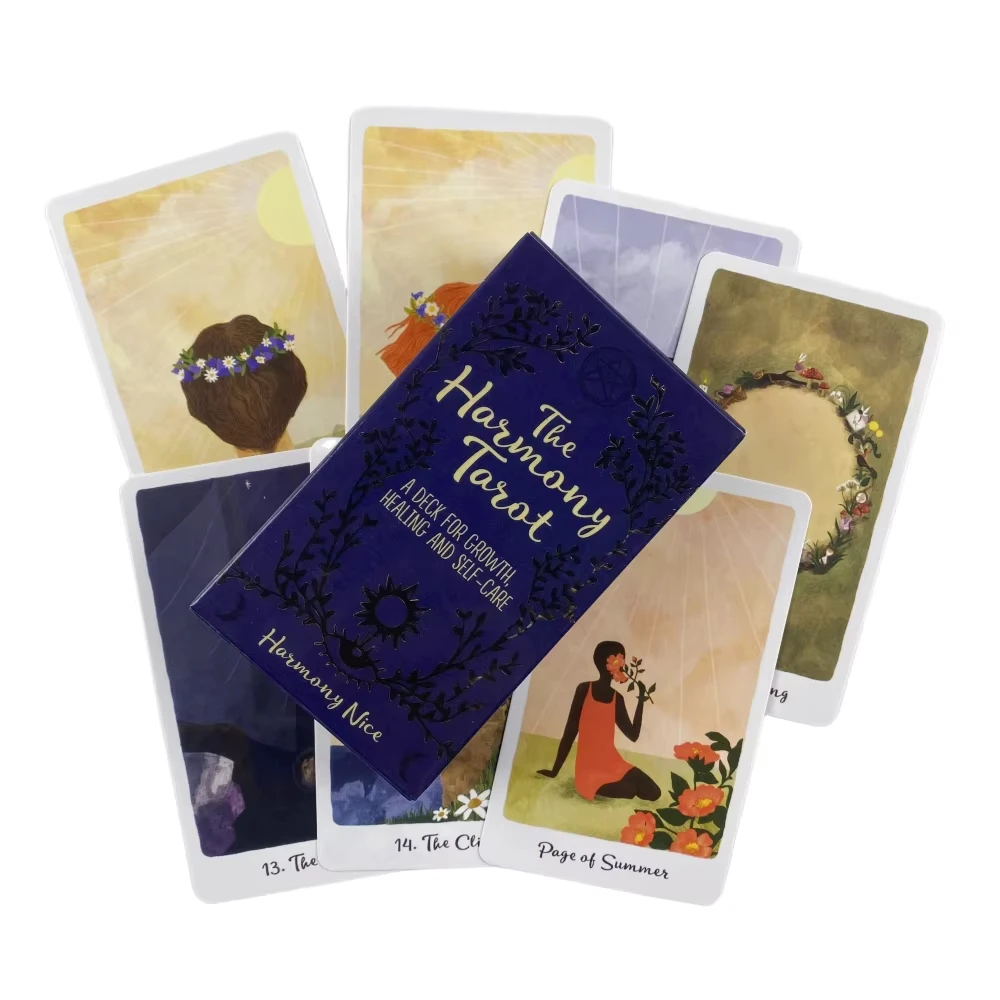 Jogo De Tarô Clássico Tradicional Para Iniciantes, Vem Com Caixa E Pode Ser Usado Para Adivinhação E Leitura Da Sorte.