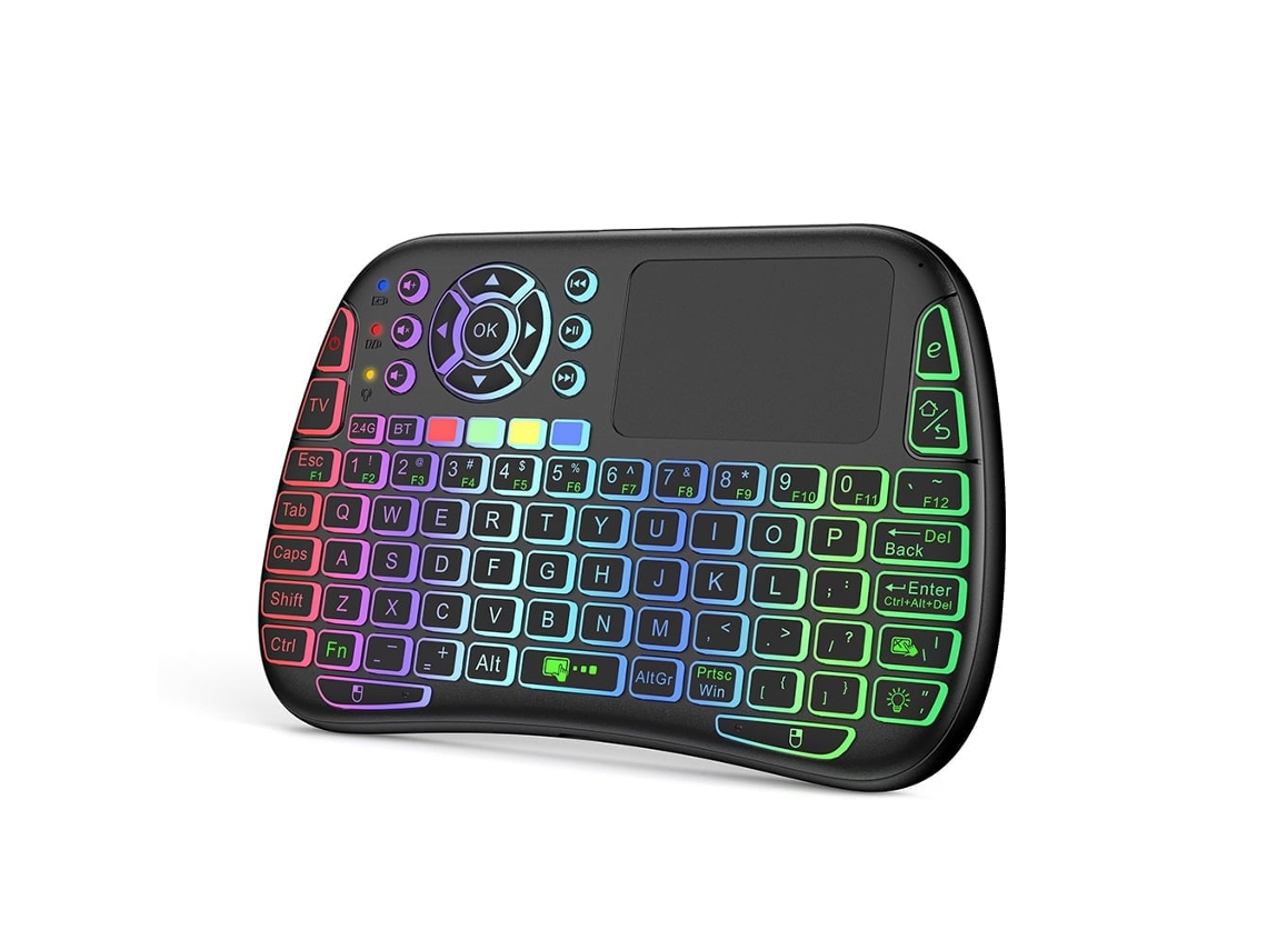 Teclado do Air Mouse 2.4g/touchpad do Fly Mouse Compatível com Bluetooth para os Linux ZYBLSSBB