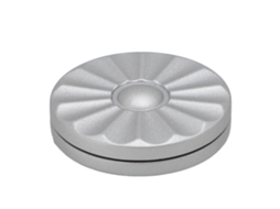 Mali brinquedo Sensorial Push Slider Metal para Adultos Alivio de Estresse Portátil Prata