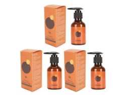Shampoo Anti-caspa Limpeza Profunda Nutrição Fortalecimento Raízes Para Todos Os Tipos De Cabelo 100ml X3
