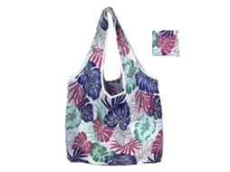 Sacola de Compras Grande, Reutilizável, Ecológica, para Compras, para Guardar Brinquedos de Praia, Bolsa de Ombro, Sacola Dobrável. GOKOCO