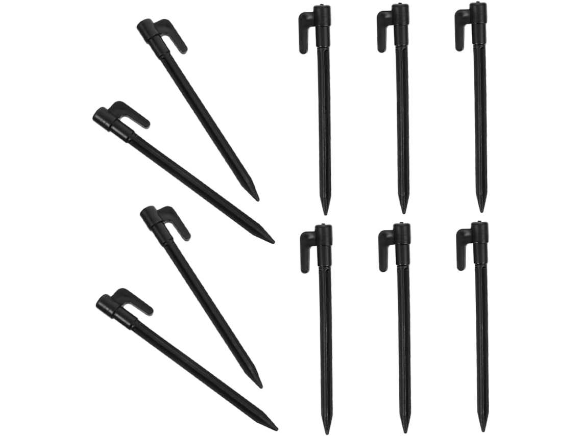 Estacas De Plástico Para Barraca De Camping, Para Camping E Trilhas