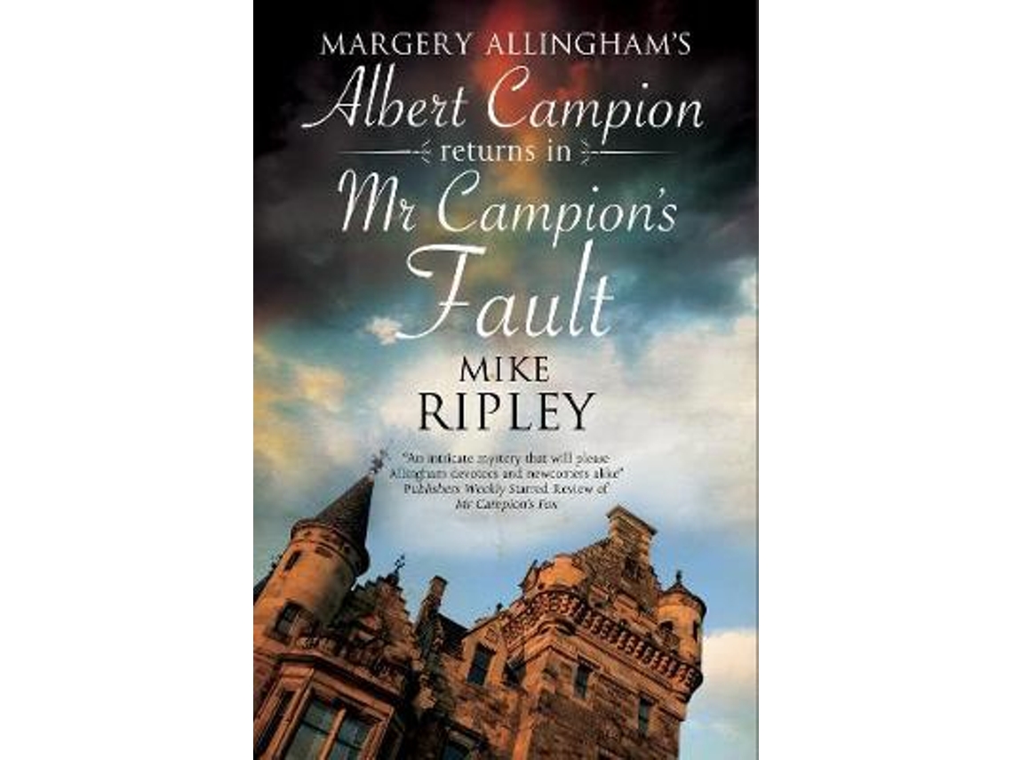 Livro Mr Campions Fault de Mike Ripley (Inglês)