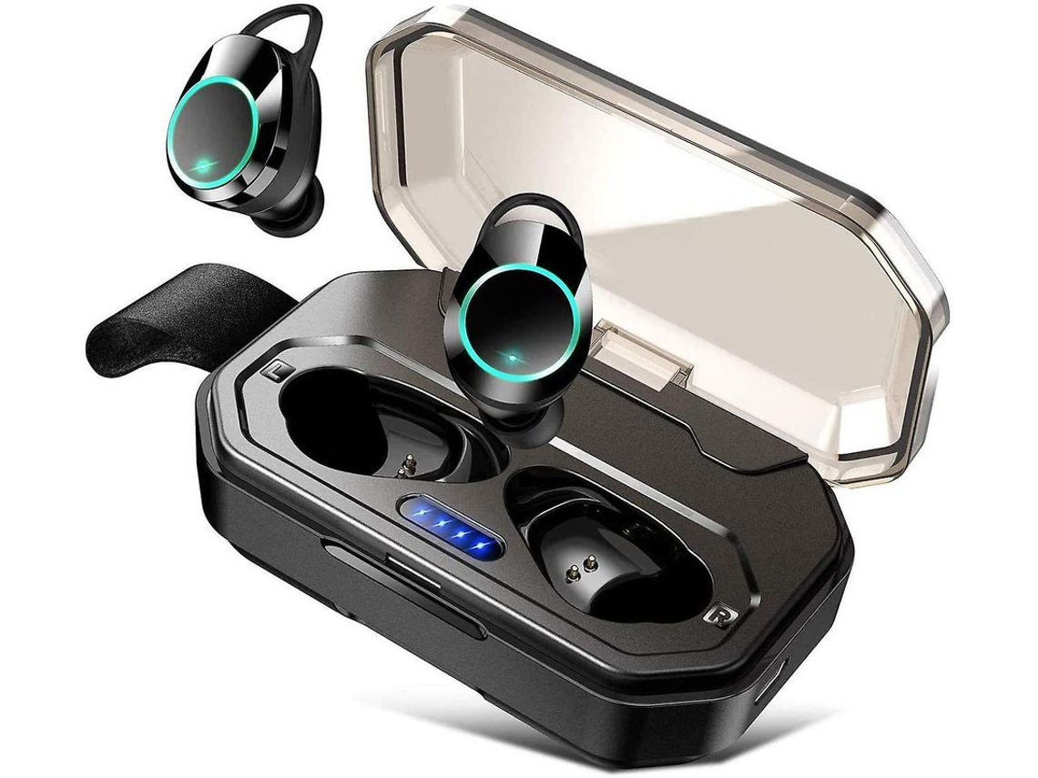 Auriculares In Ear YIZHOOD True Wireless Bluetooth com Cancelamento de ruído Preto