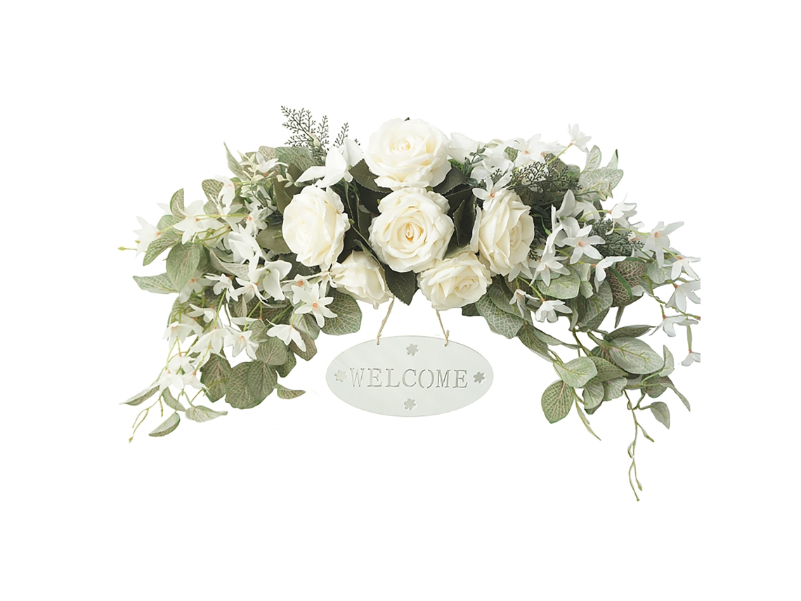 Decoração Lintel Porta Rosa Orquídea Oncidium Europeia