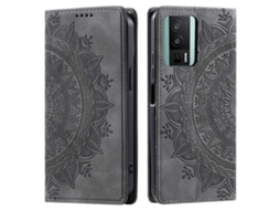 Capa De Celular Magnética De Couro Com Relevo Totem