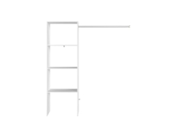 Roupeiro CONCEPT U Elysee (Branco - Aglomerado de Madeira - 160x40x180 cm)