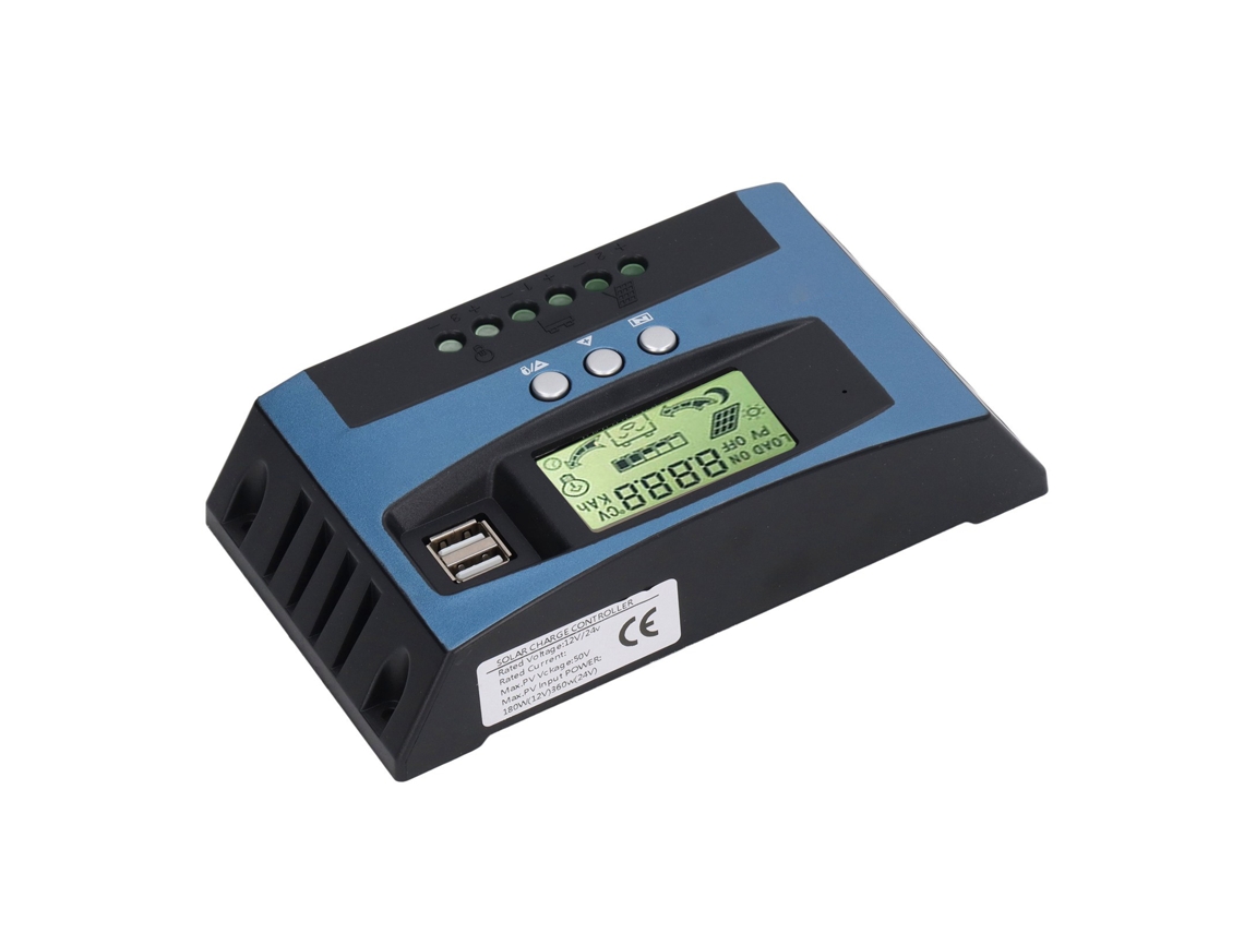 Controlador De Carga Solar Mppt 12v 24v 10a