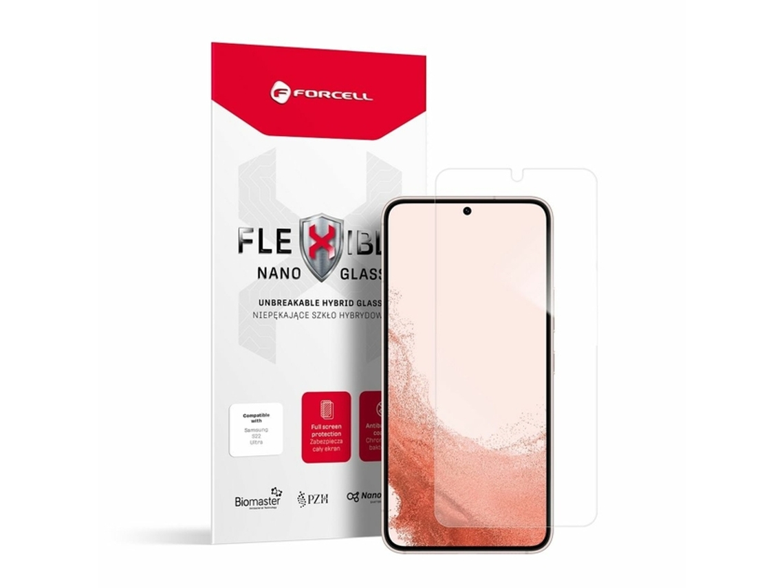 Película de Ecrã Nano Flexível Fe para Samsung Galaxy A54 5G FORCELL Transparente