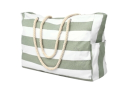 Bolsa de Praia Dobrável e Impermeável para Piscina e Compras. GOKOCO