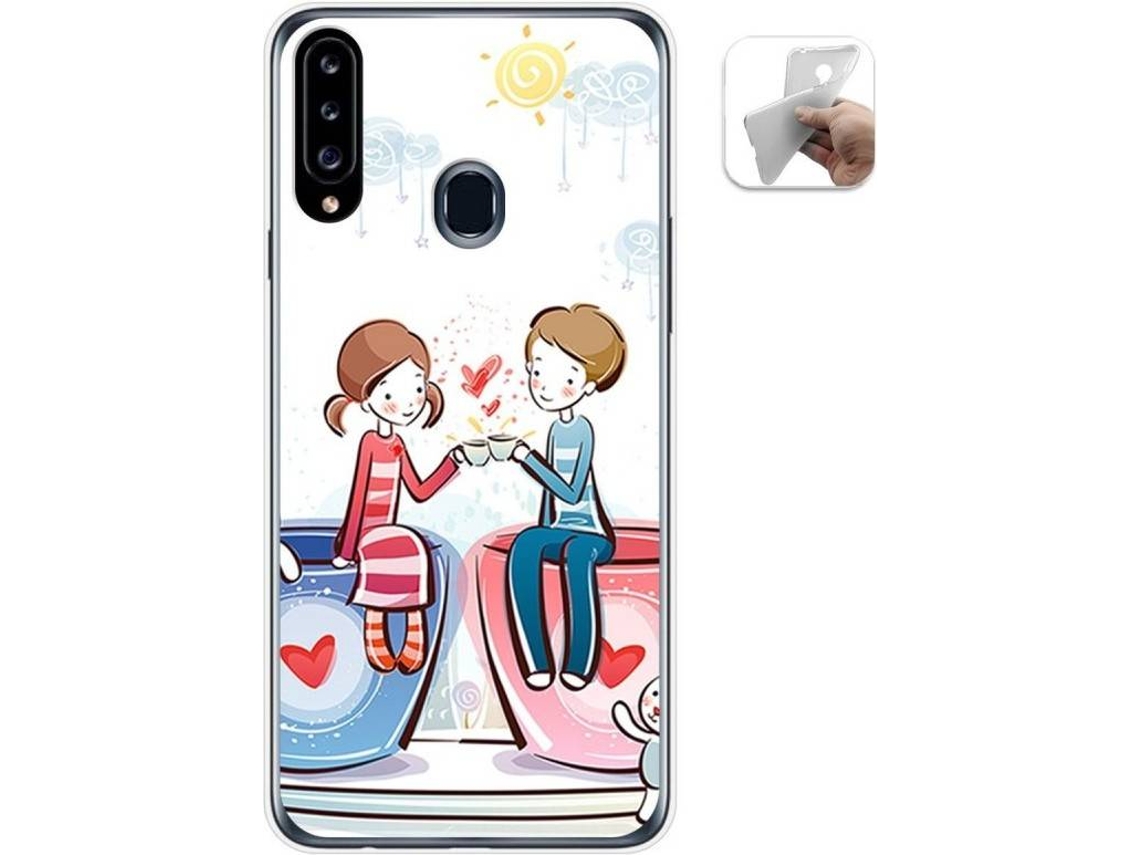 Capa Samsung Galaxy A20s TUMUNDOSMARTPHONE Café Multicor