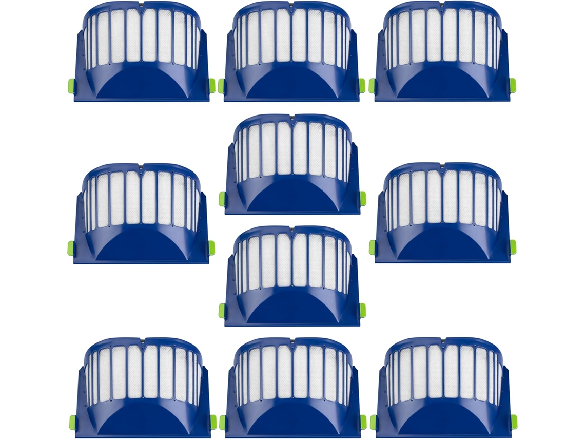 Kit De Substituição Para Irobot Roomba Série 500/600 Acessórios Para Filtro (10 Peças) Cuich