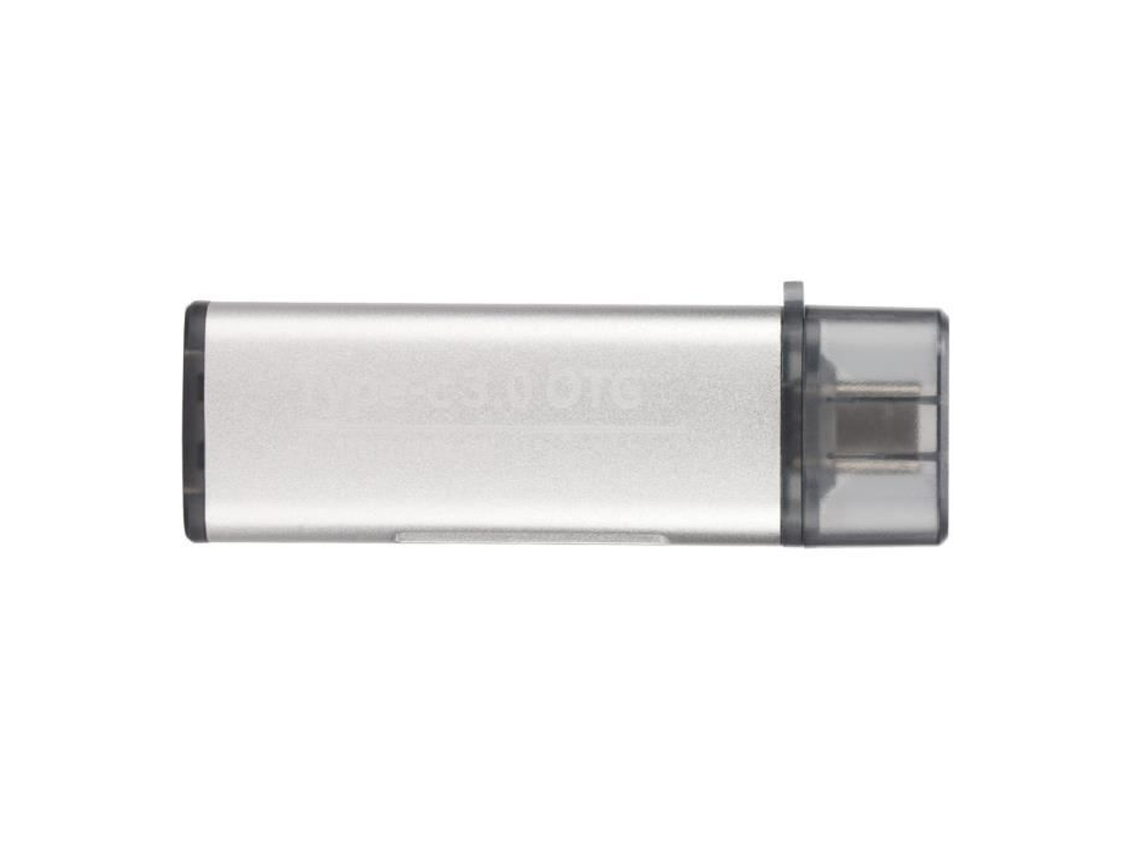 Leitor de Cartão Usb c Multifuncional Hurrise com Chaveiro para Tablet, Adaptador AQUAFORGE