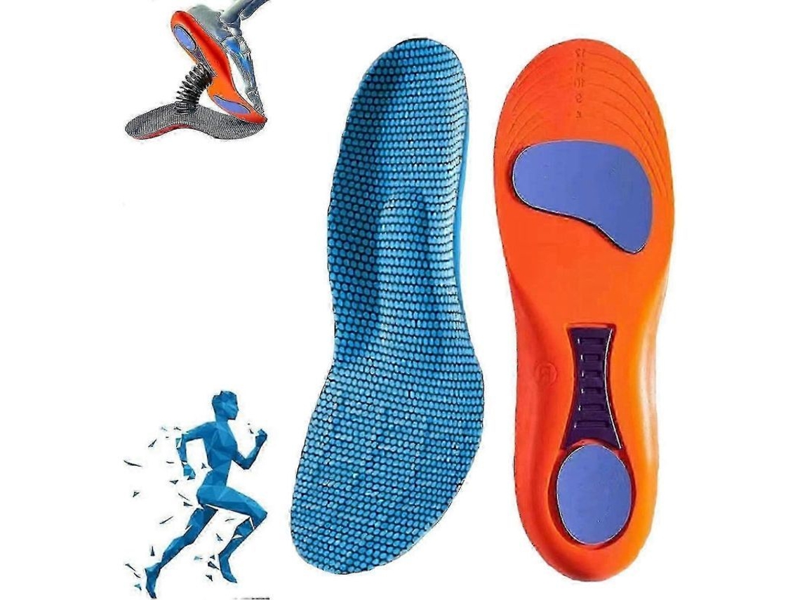 Insole Ortopédico Norelie para Suporte Arco Pé, Alivio Fasce Plantar, Conforto em Trabalho e Esportes
